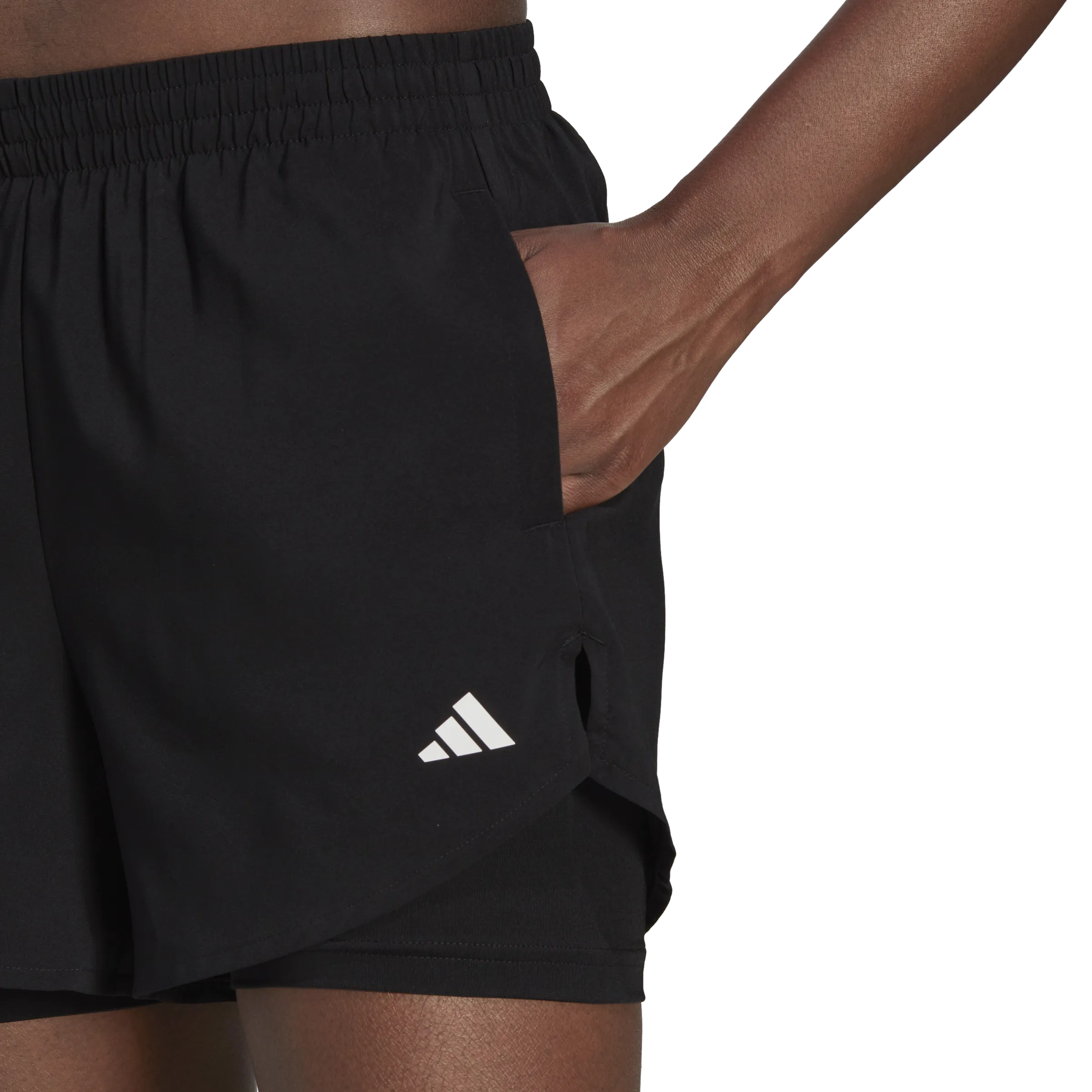 AEROREADY Made for Training Minimal Two-in-One Shorts Black