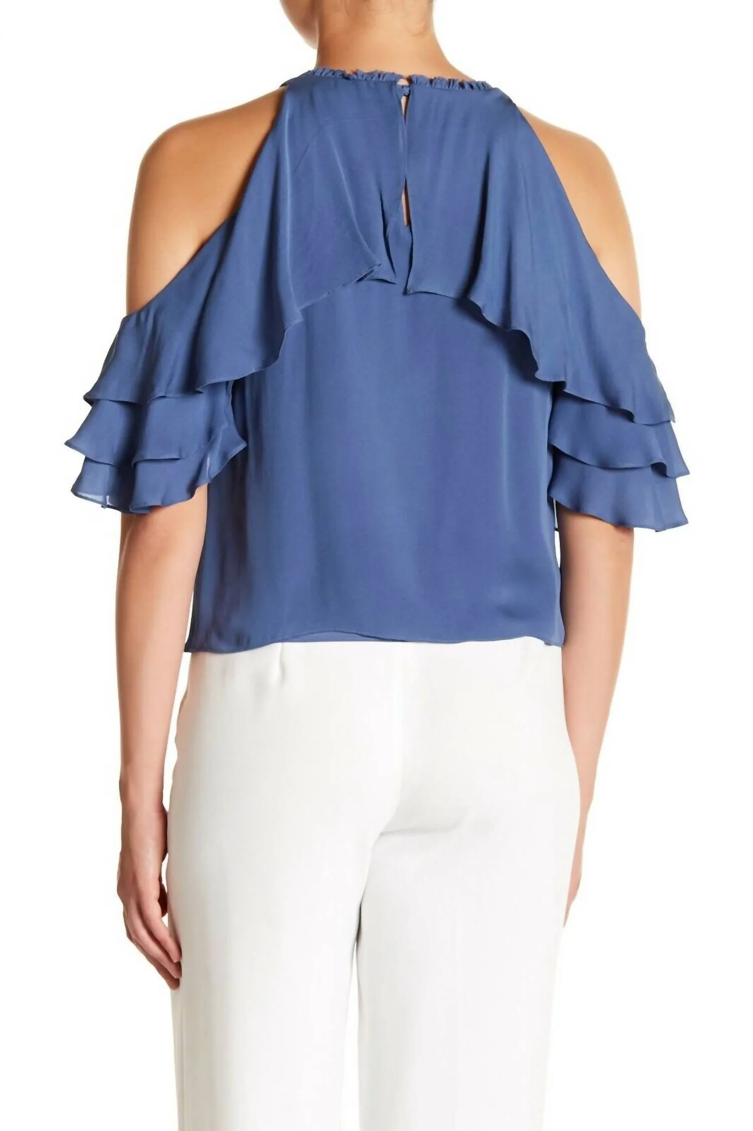 Alice   Olivia - Idalla Silk Top