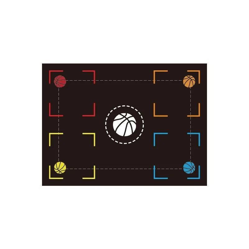 Basketball Training Mat | Indoor Dribbling Drill Pad | Footwork & Ball Control Trainer