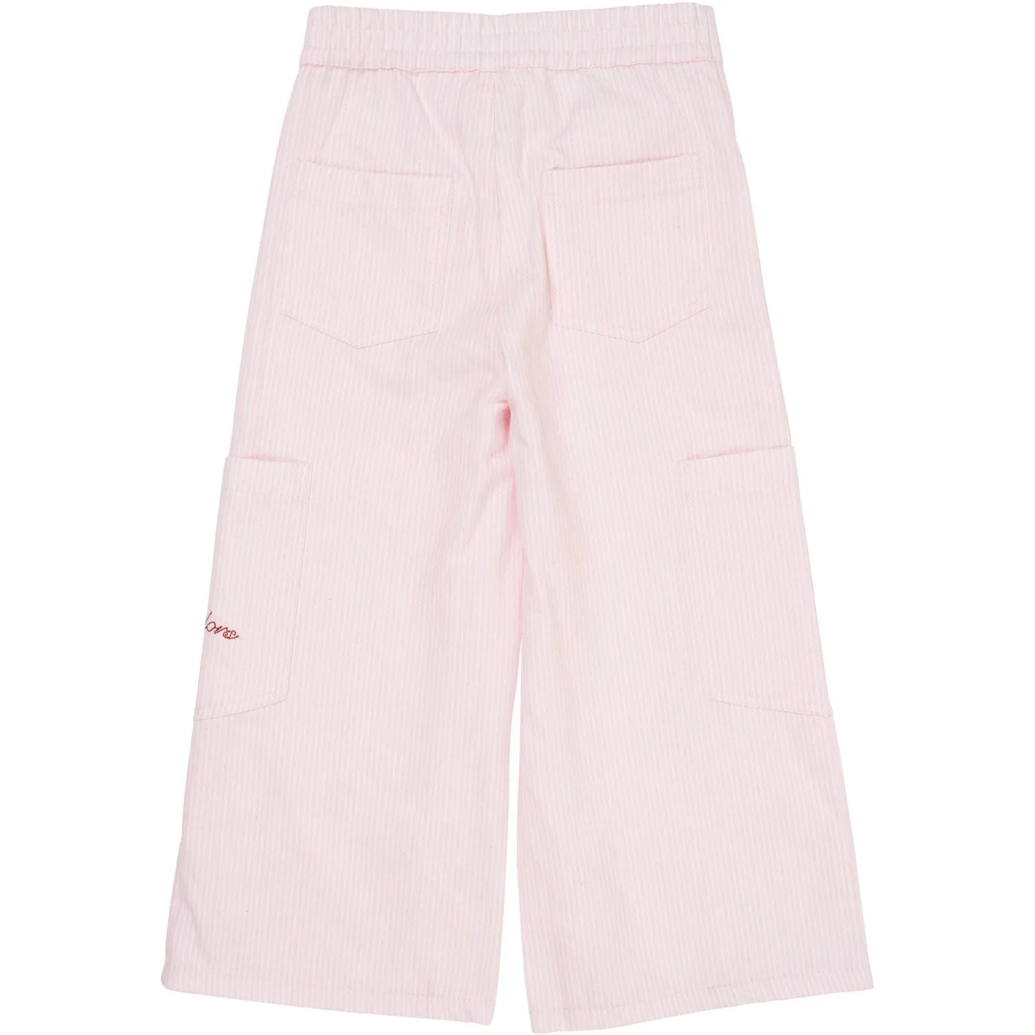COPENHAGEN COLORS Ballerina Stripe Striped Wide Pants W Pockets