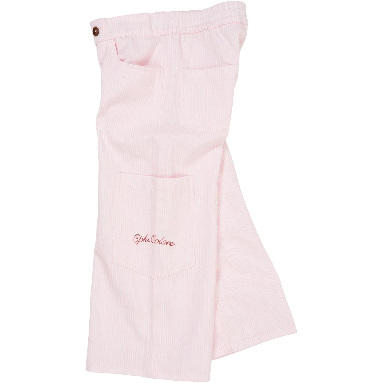 COPENHAGEN COLORS Ballerina Stripe Striped Wide Pants W Pockets