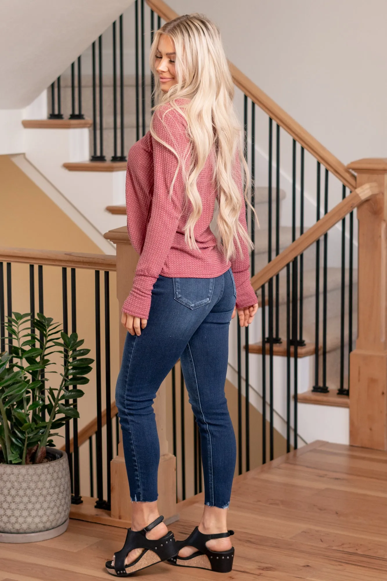 Evangline High Rise Ankle Skinny