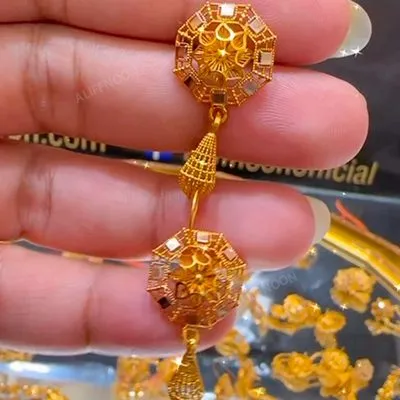 Gold Dipped Special Earrings