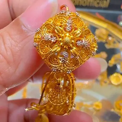 Gold Dipped Special Earrings