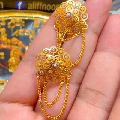 Gold Dipped Special Earrings