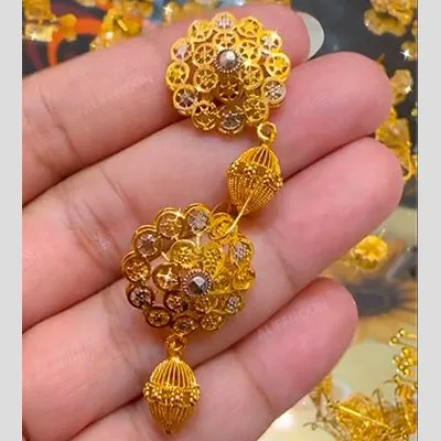 Gold Dipped Special Earrings