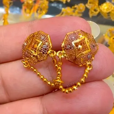 Gold Dipped Special Earrings