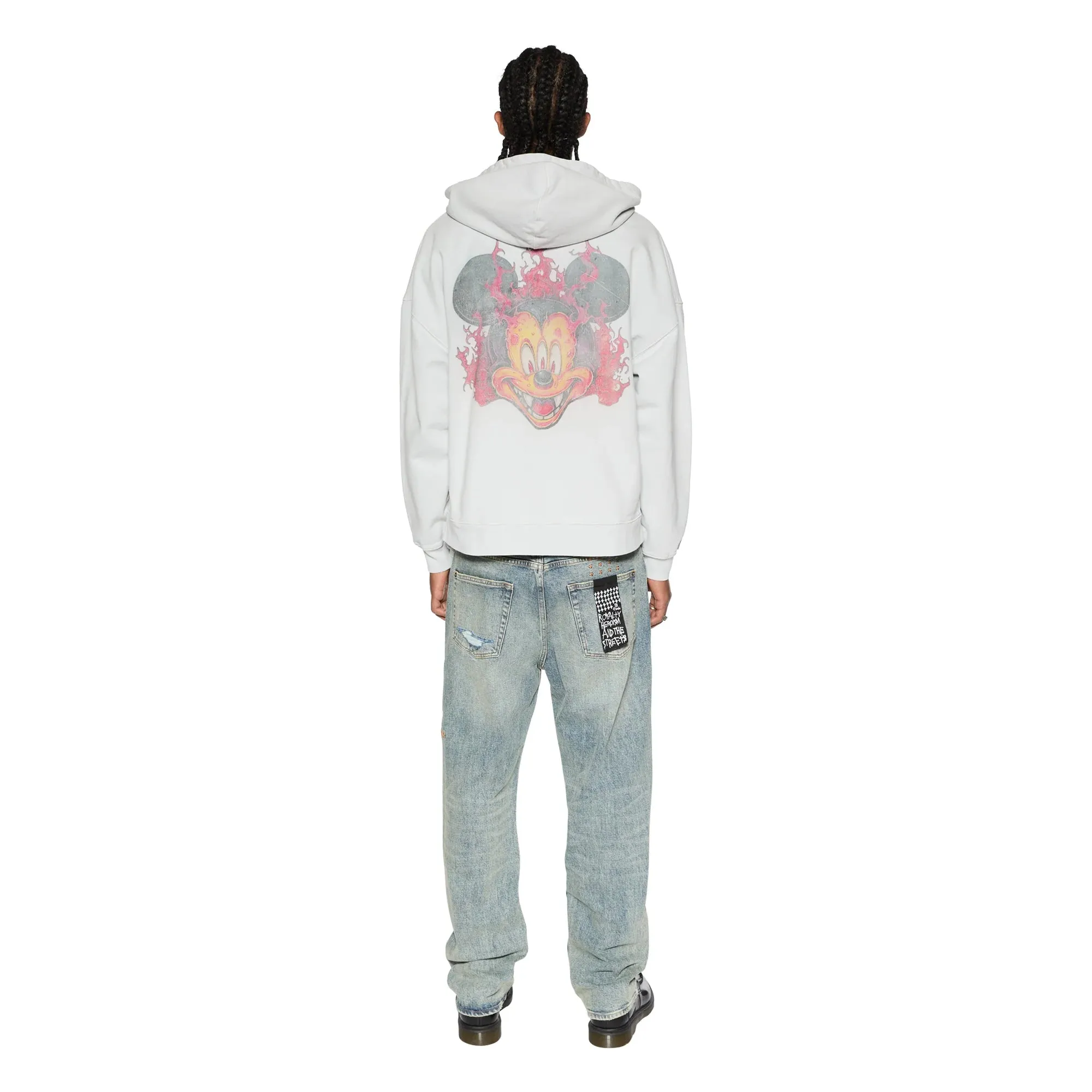 Ksubi Fuego Ekcess Zip Thru Hoodie Painted