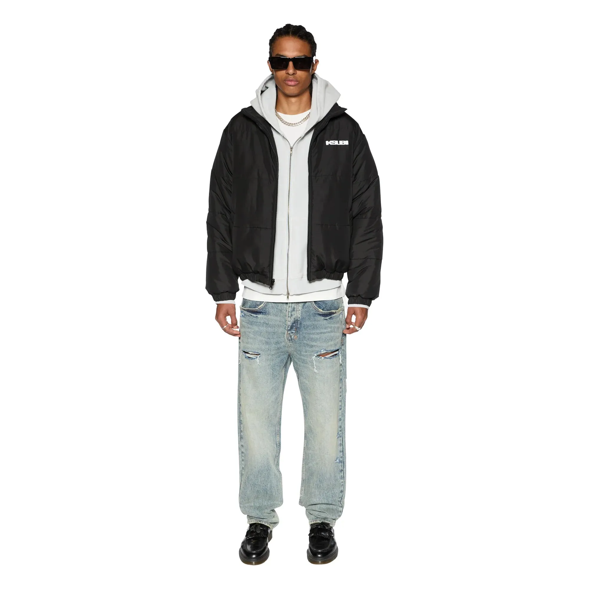 Ksubi Fuego Ekcess Zip Thru Hoodie Painted