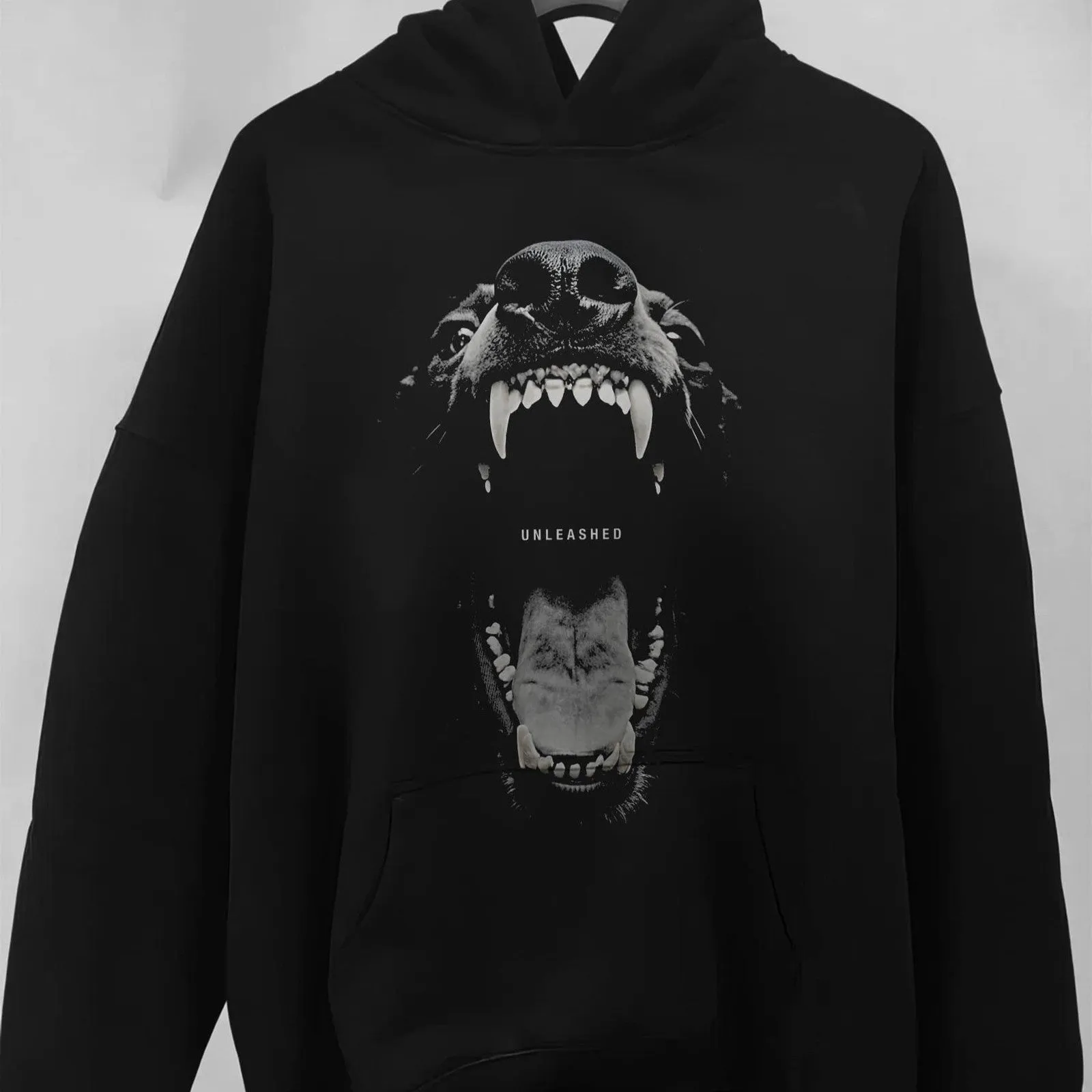 Mad Dog Oversized Fleece Pullover Hoodie