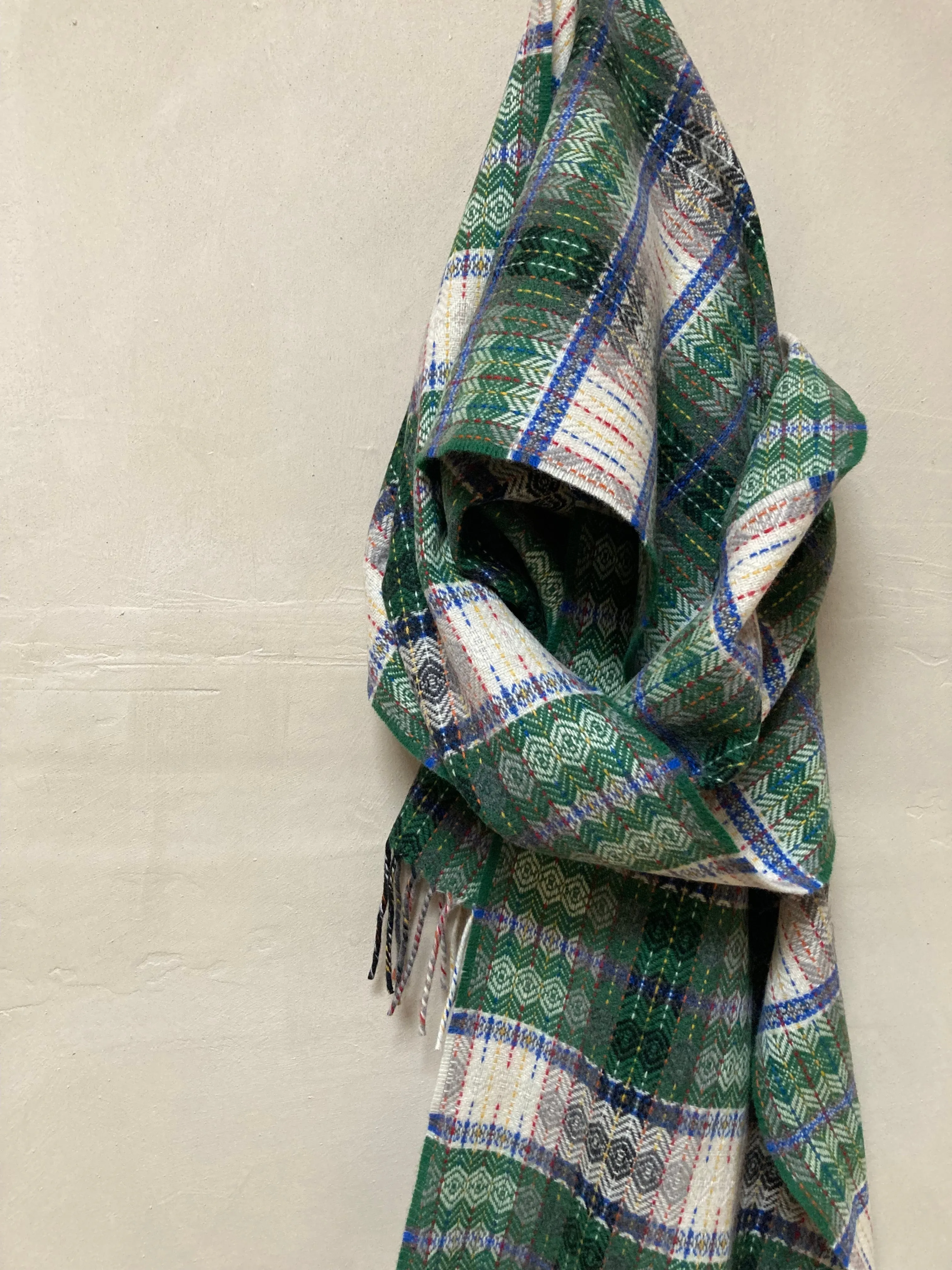 Molloy & Sons | Fine Diamond Scarf | Green