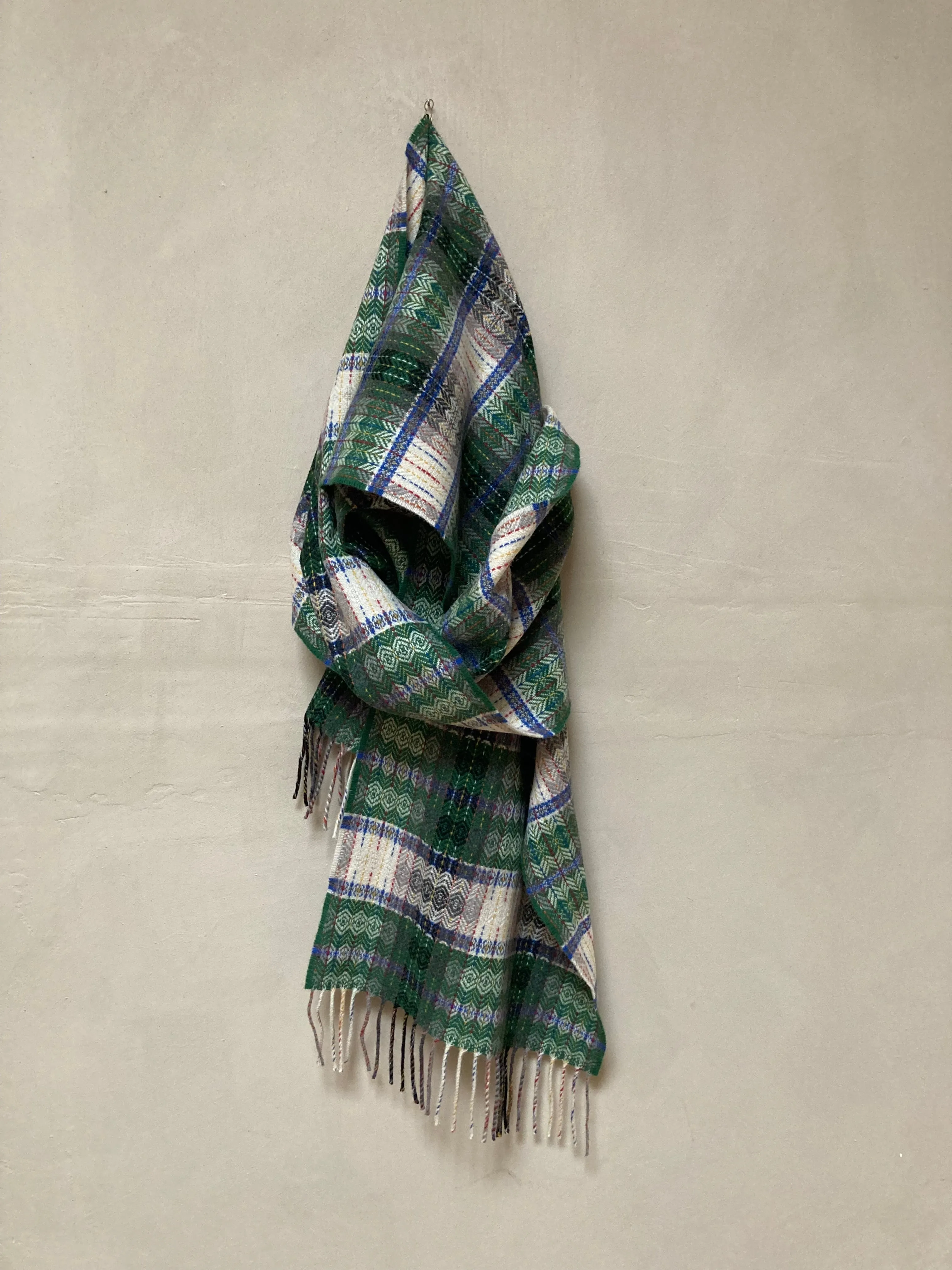 Molloy & Sons | Fine Diamond Scarf | Green