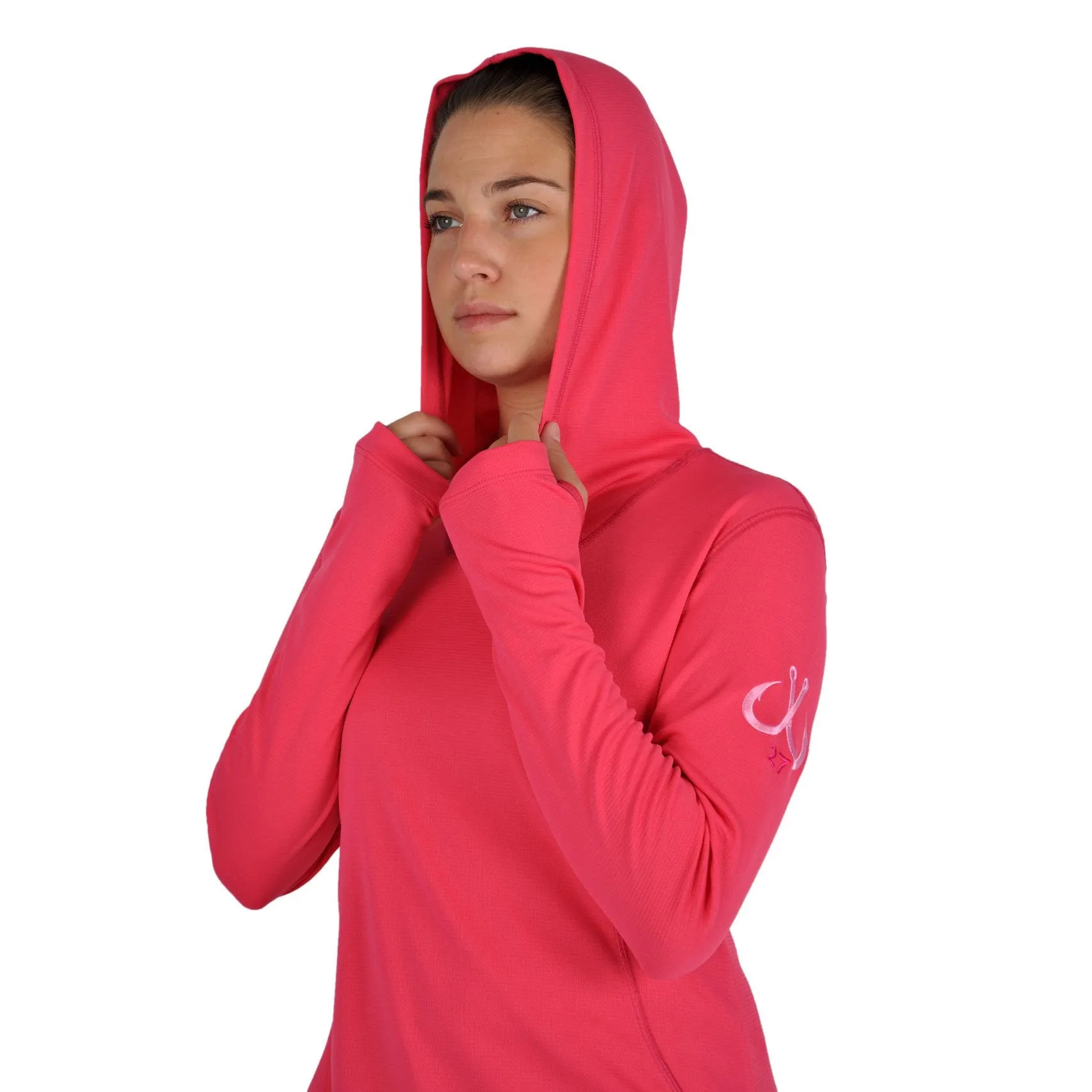 MONTAUK TACKLE COMPANY WOMEN'S PERFORMANCE HOODIE