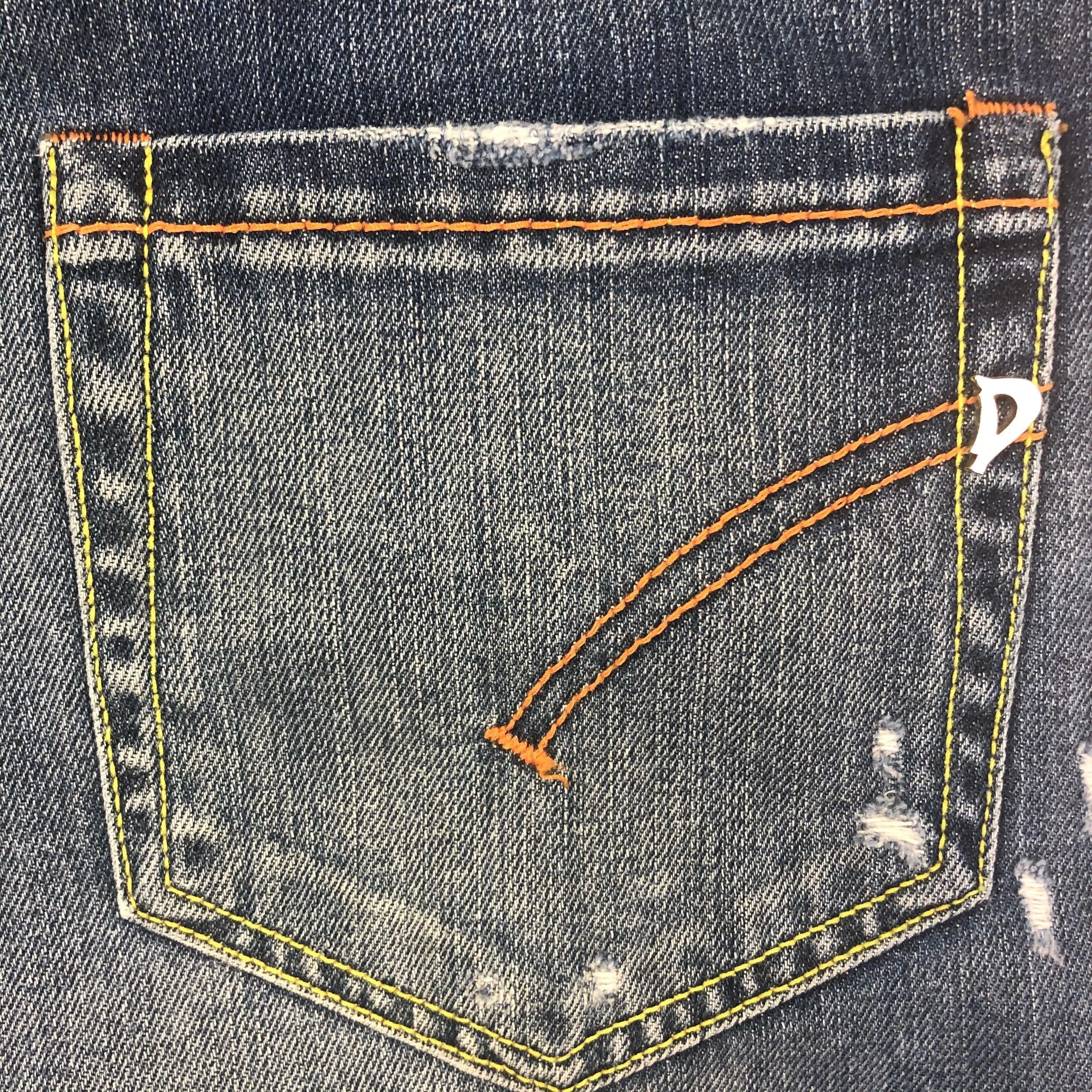 NWT - Dondup Standart 'Marilyn'  Italian Cropped Jeans  -Size 27