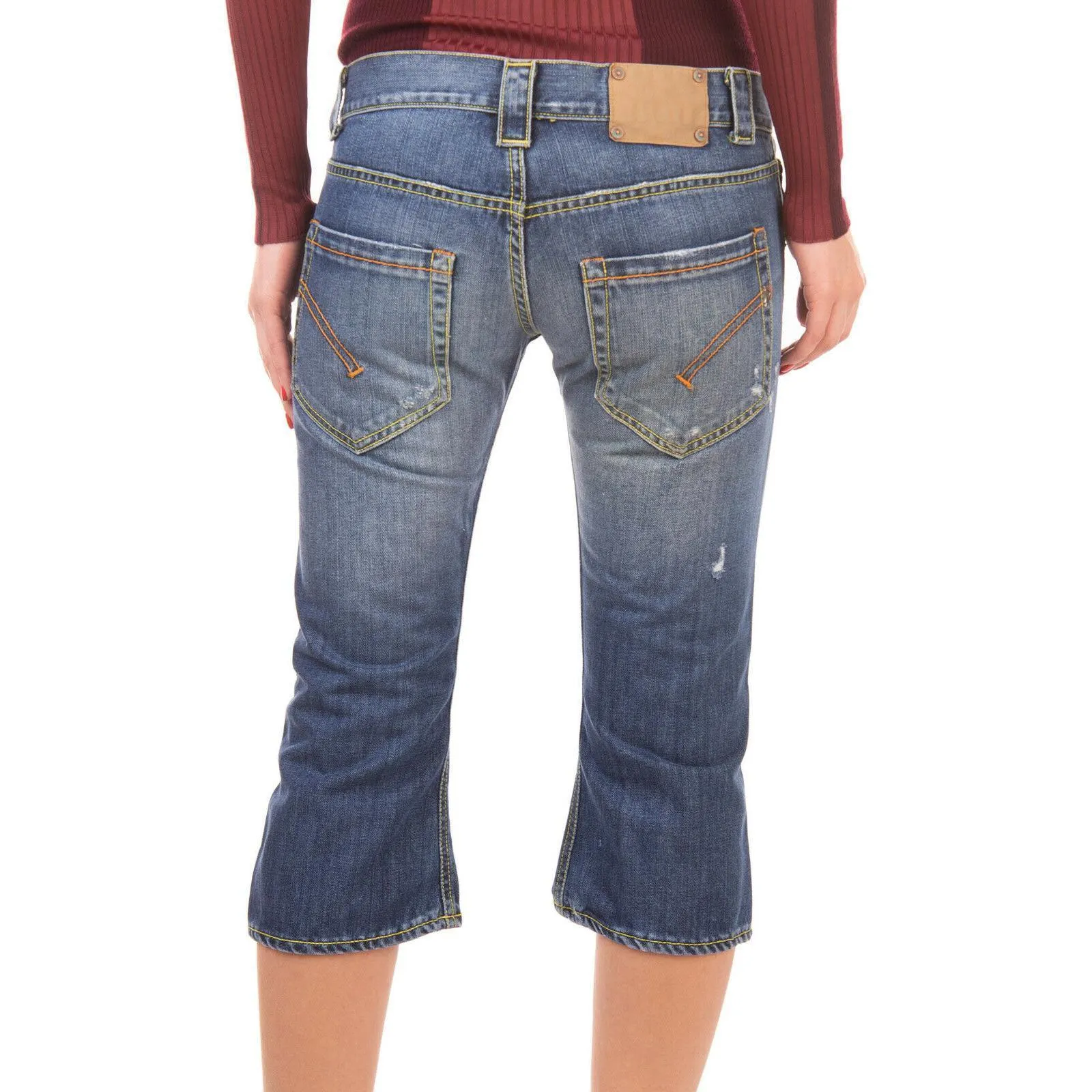 NWT - Dondup Standart 'Marilyn'  Italian Cropped Jeans  -Size 27