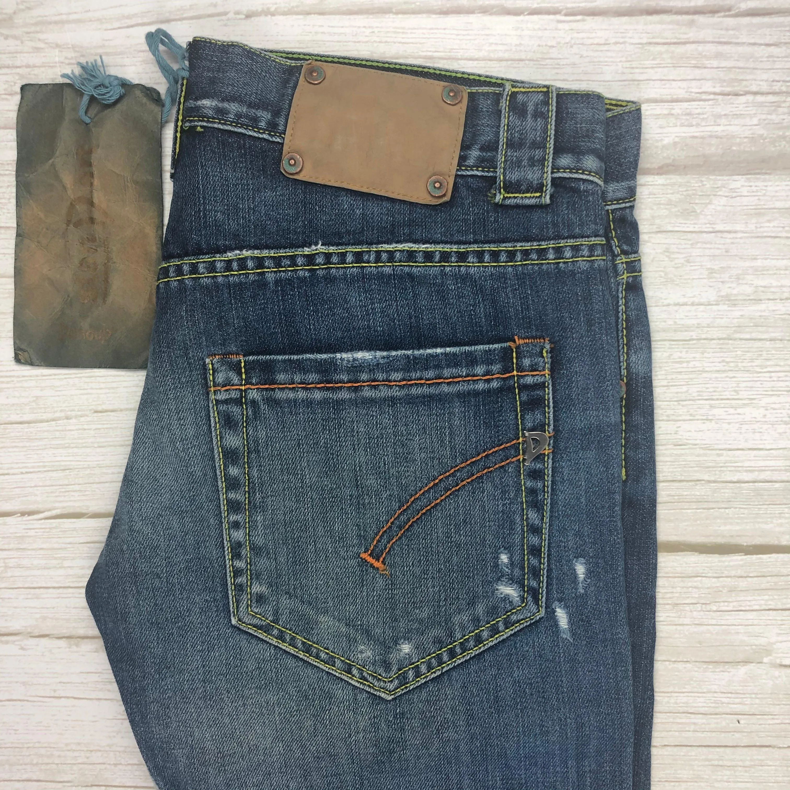 NWT - Dondup Standart 'Marilyn'  Italian Cropped Jeans  -Size 27