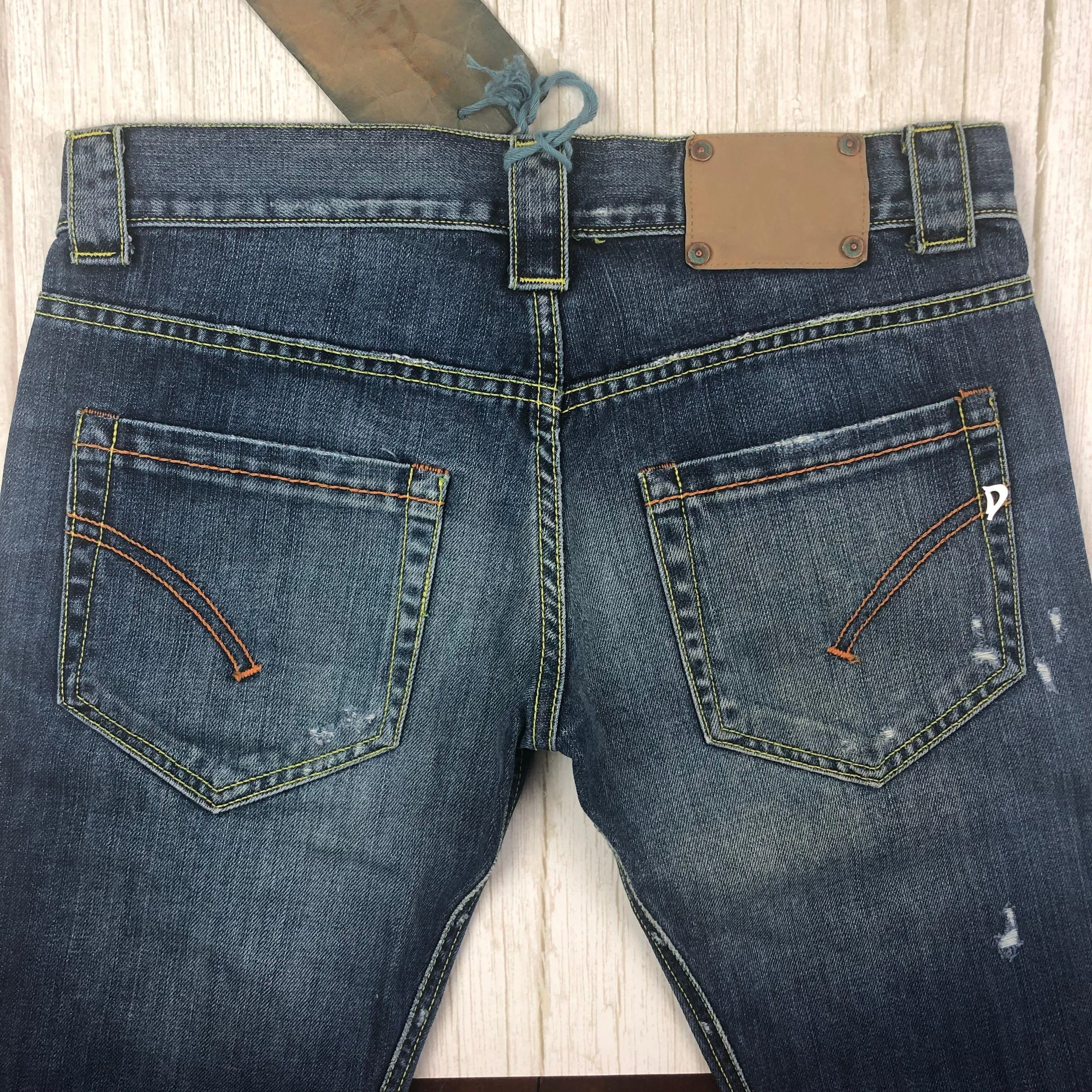 NWT - Dondup Standart 'Marilyn'  Italian Cropped Jeans  -Size 27