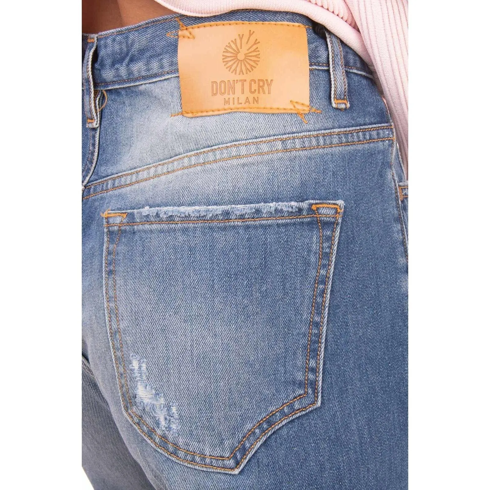NWT - Don't Cry Milan- Stunning Italian 'Melany' High Waist Boyfriend Jeans  -Size 31