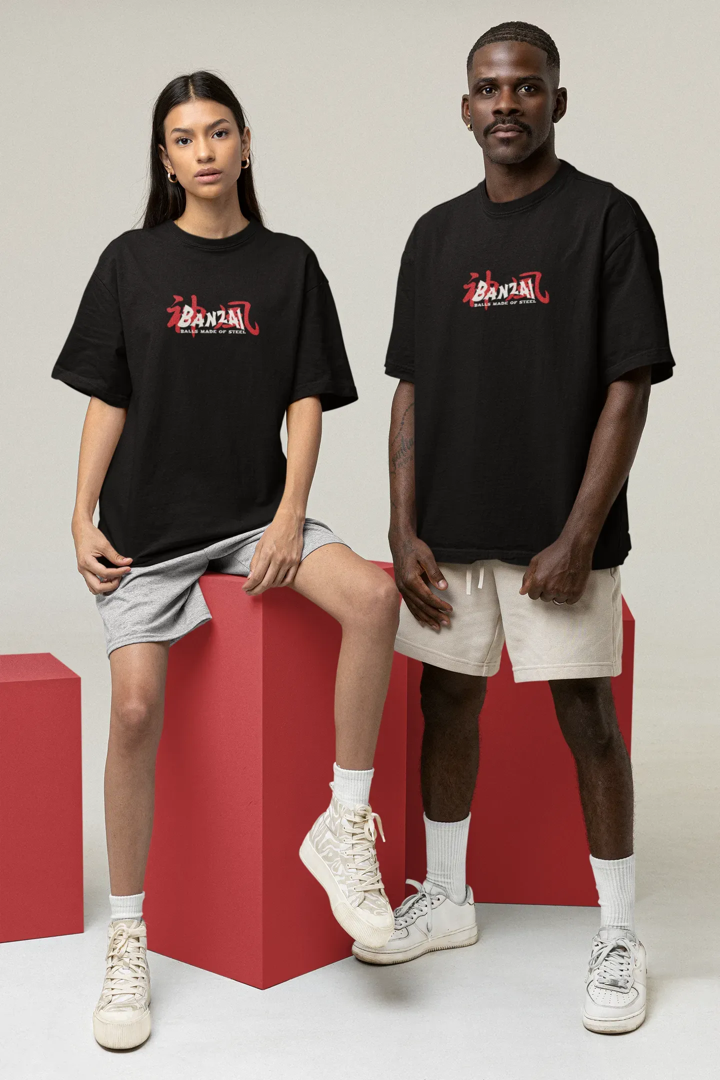 Oversized Shirt Japan Edition  - BANZAI - Richkizz Streetwear