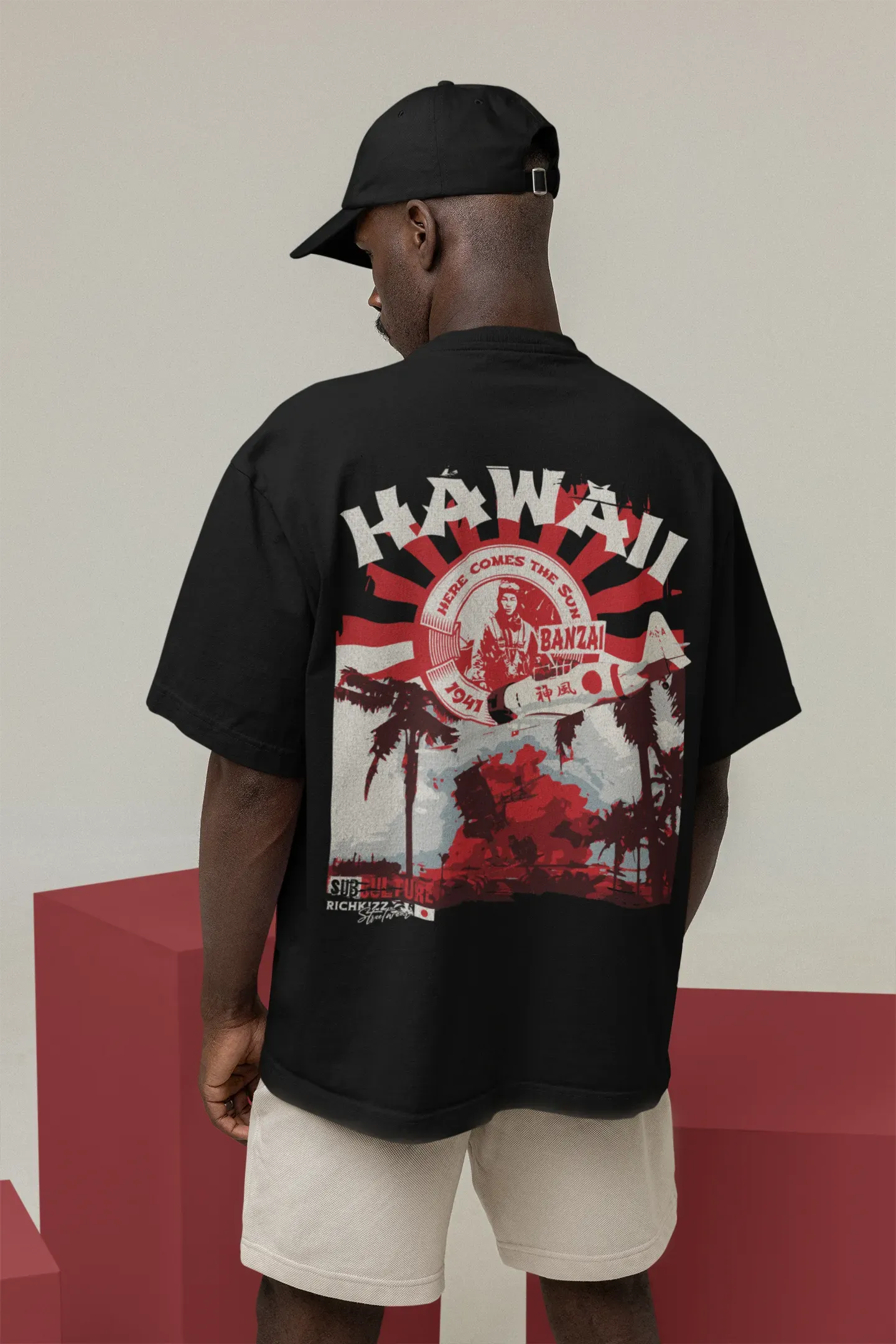 Oversized Shirt Japan Edition  - BANZAI - Richkizz Streetwear