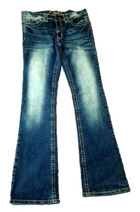 Rue21 Medium Wash Faded Jeans