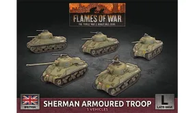 Sherman Armoured Troop (Plastic)
