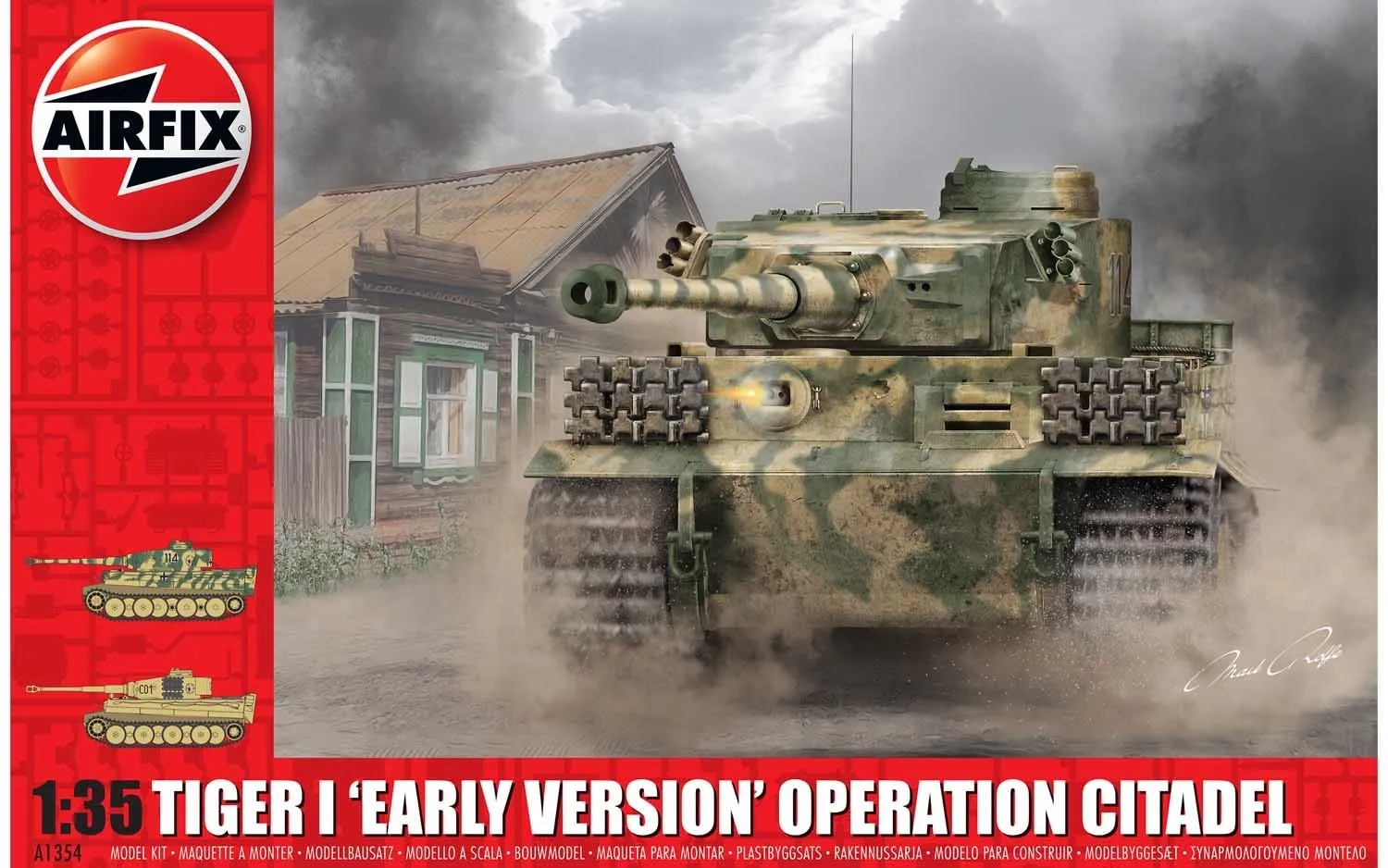Tiger-1 Early Version - Operation Citadel 1:35 (Airfix A1354)