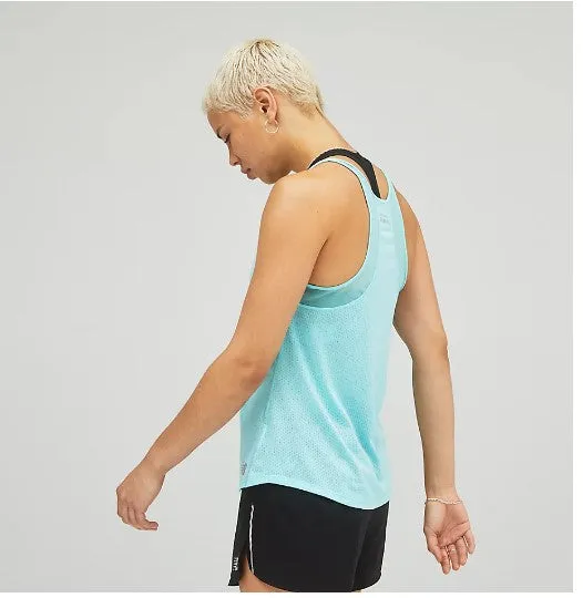 W New Balance Printed Impact Run Tank