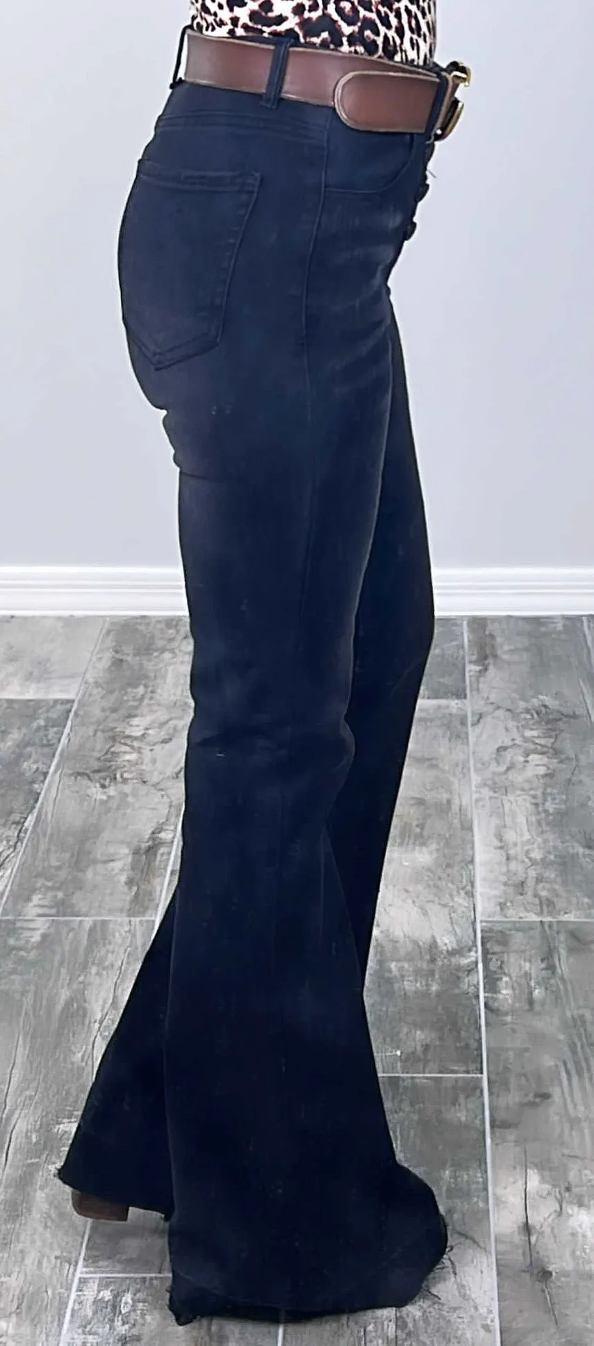 Walking The Line Flare Jeans