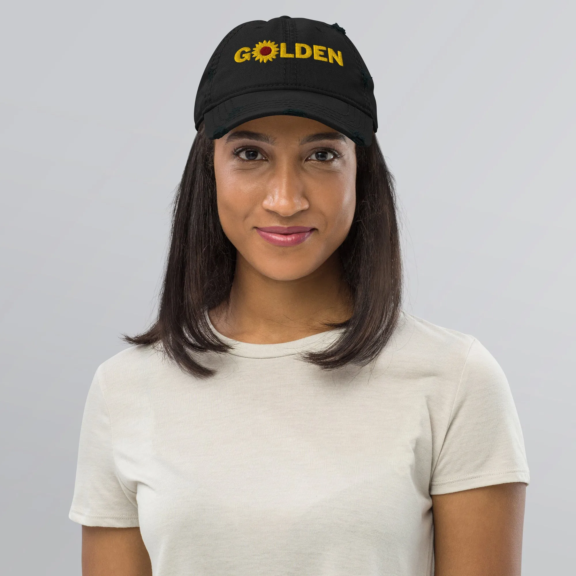 Wear Your Shine Distressed Dad Hat