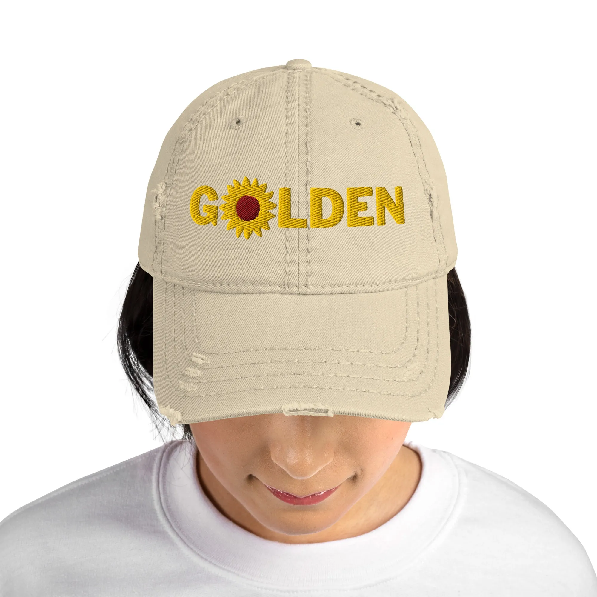 Wear Your Shine Distressed Dad Hat