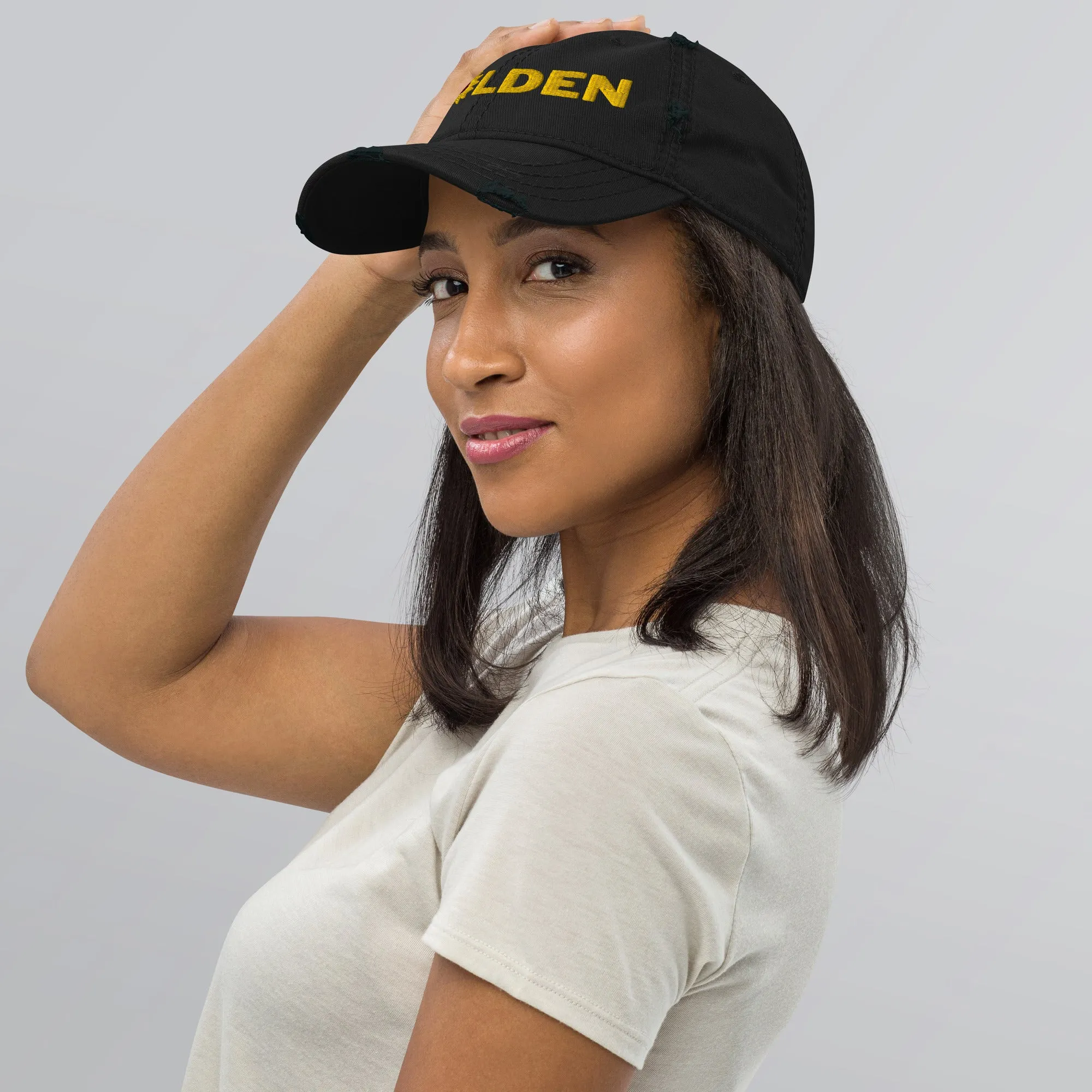 Wear Your Shine Distressed Dad Hat