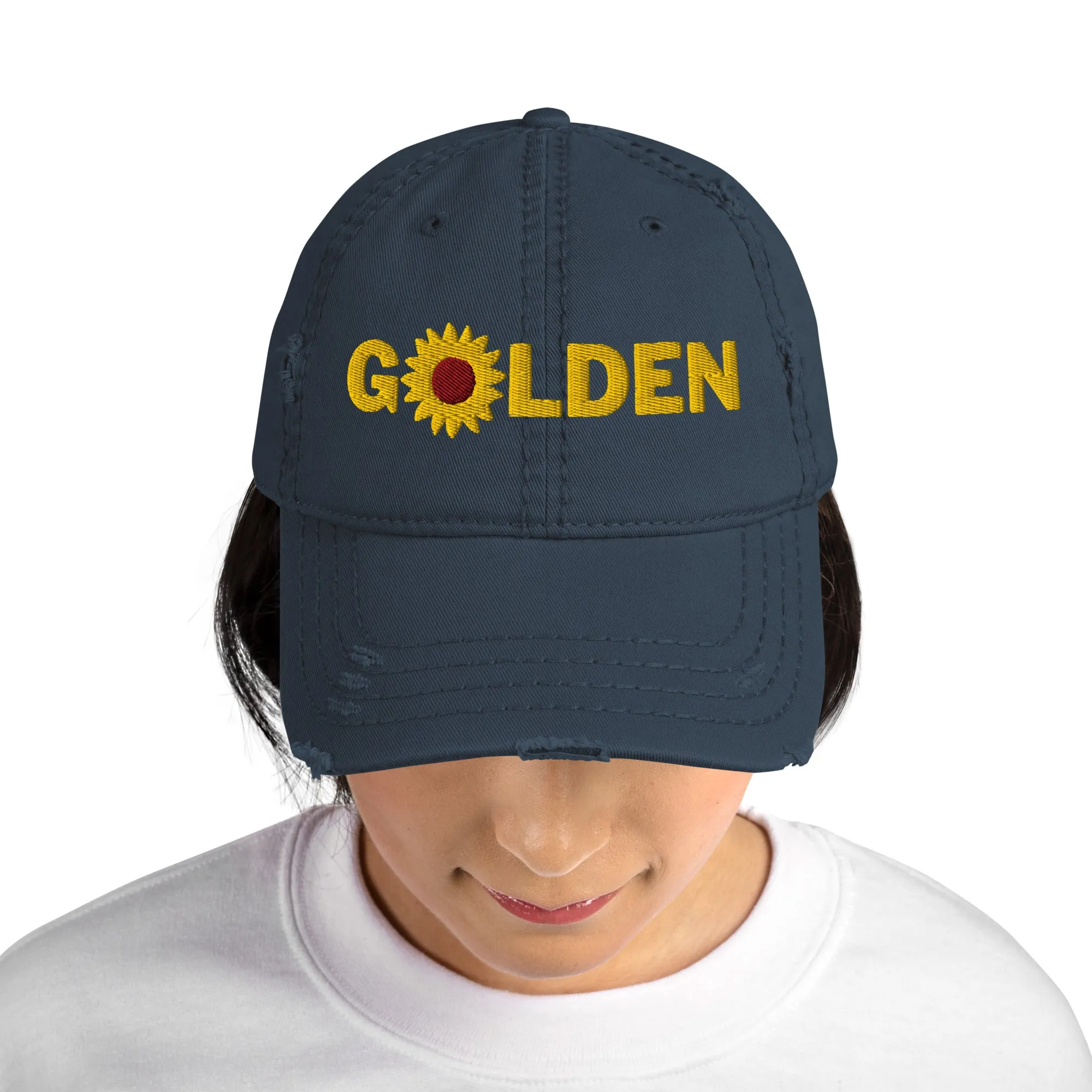 Wear Your Shine Distressed Dad Hat